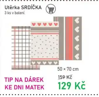 Vesna Utěrka Srdíčka nabídka