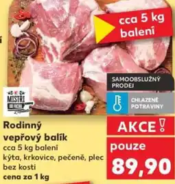 Kaufland Rodinný vepřový balík nabídka
