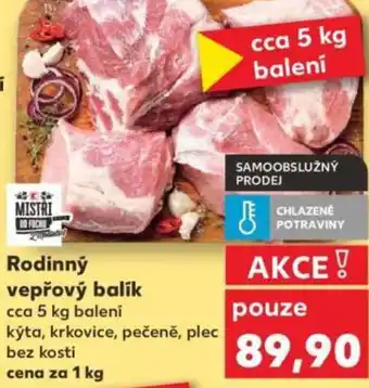 Kaufland Rodinný vepřový balík nabídka
