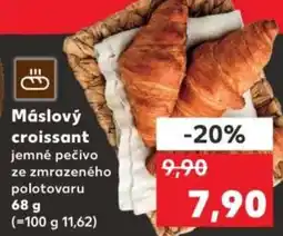 Kaufland Máslový croissant nabídka