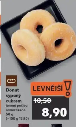 Kaufland Donut sypaný cukrem nabídka
