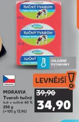 Kaufland MORAVIA Tvaroh tučný nabídka