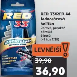 Kaufland RED 33/RED 44 Jednorázová holítka nabídka