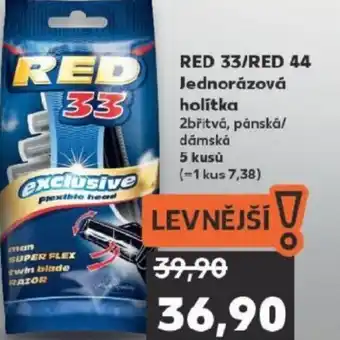 Kaufland RED 33/RED 44 Jednorázová holítka nabídka