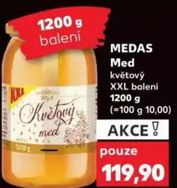 Kaufland MEDAS med květový nabídka