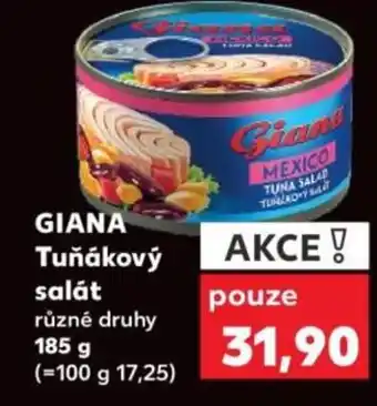 Kaufland GIANA Tuňákový salát nabídka