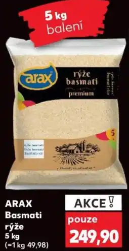 Kaufland ARAX Basmati rýže nabídka