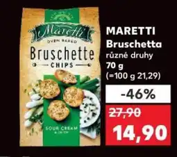 Kaufland MARETTI Bruschetta nabídka