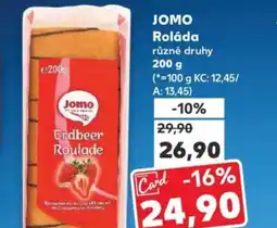 Kaufland JOMO Roláda nabídka