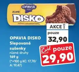 Kaufland OPAVIA DISKO Slepované sušenky nabídka