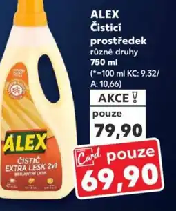 Kaufland ALEX Čisticí prostředek nabídka