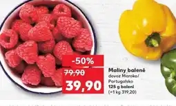 Kaufland Maliny balené nabídka