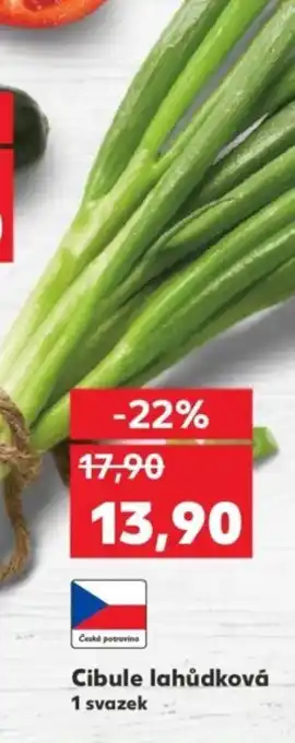 Kaufland Cibule lahůdková nabídka