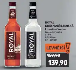 Kaufland ROYAL KRÁSNOŘEŽENSKÁ Lihovina/Vodka nabídka