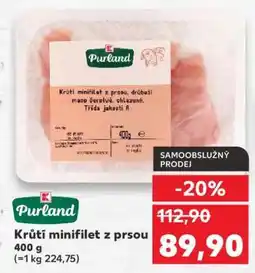 Kaufland Purland Krůtí minifilet z prsou nabídka
