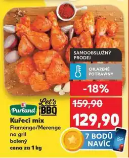 Kaufland Kuřecí mix Flamengo/Merengue na gril nabídka
