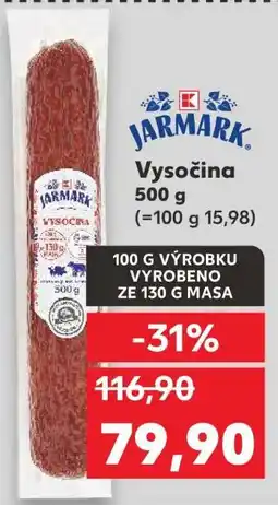 Kaufland Jarmark Vysočina nabídka
