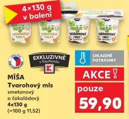 Kaufland Míša Tvarohový mls nabídka