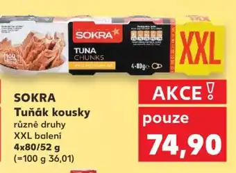 Kaufland SOKRA Tuňák kousky nabídka