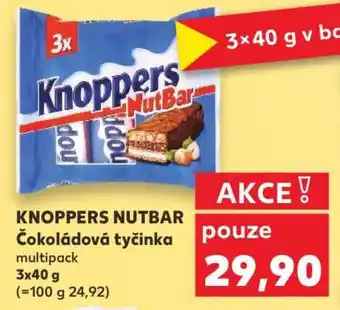 Kaufland Knoppers NutBar nabídka