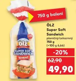 Kaufland ÖLZ Super Soft Sandwich nabídka