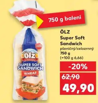 Kaufland ÖLZ Super Soft Sandwich nabídka