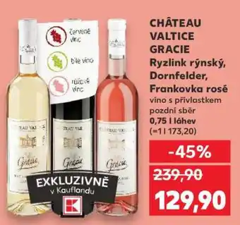 Kaufland CHÂTEAU VALTICE GRACIE nabídka