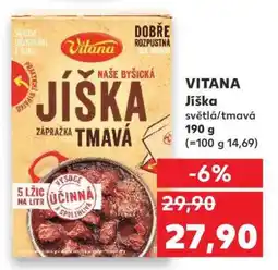 Kaufland VITANA Jíška nabídka