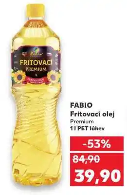 Kaufland FABIO Fritovací olej nabídka
