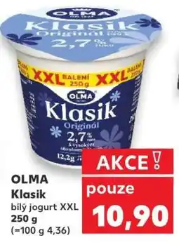 Kaufland OLMA Klasik bílý jogurt XXL 250 g nabídka