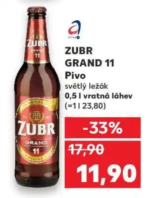 Kaufland Zubr Grand 11 nabídka