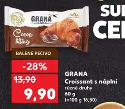 Kaufland GRANA Croissant s náplní nabídka