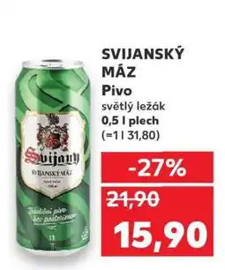 Kaufland Svijanský Máz nabídka