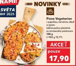 Kaufland Pizza Vegetarian nabídka