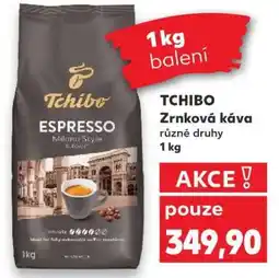 Kaufland TCHIBO Zrnková káva nabídka