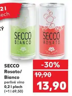 Kaufland SECCO Rosato/Bianco nabídka
