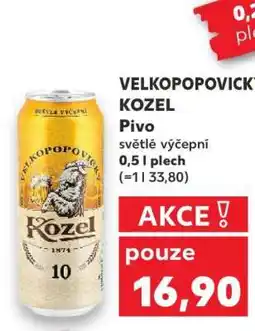 Kaufland Velkopopovický Kozel nabídka