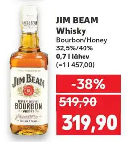 Kaufland JIM BEAM Whisky nabídka