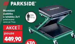 Kaufland Montážní sedátko a lehátko 2v1 nabídka