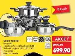 Kaufland Sada nádobí nabídka