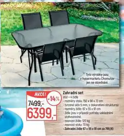 Globus Zahradní set nabídka