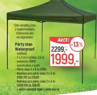 Globus Párty stan Waterproof nabídka