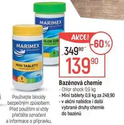 Globus Bazénová chemie nabídka