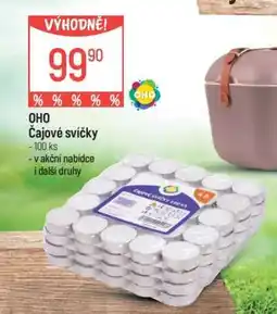 Globus OHO Čajové svíčky nabídka