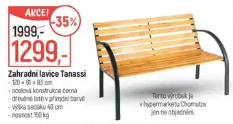 Globus Zahradní lavice Tanassi nabídka
