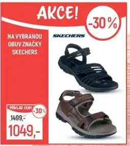 Globus Vybraná obuv značky Skechers nabídka