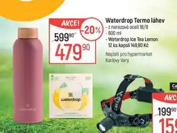 Globus Waterdrop Termo láhev nabídka