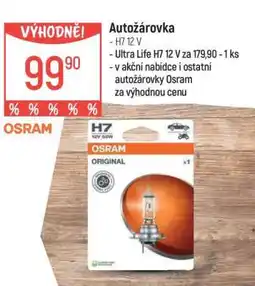 Globus Autožárovka Osram H7 12 V nabídka