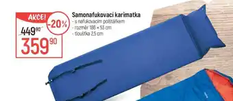 Globus Samonafukovací karimatka nabídka