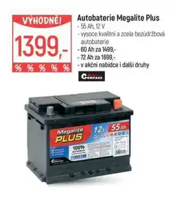 Globus Autobaterie Megalite Plus nabídka